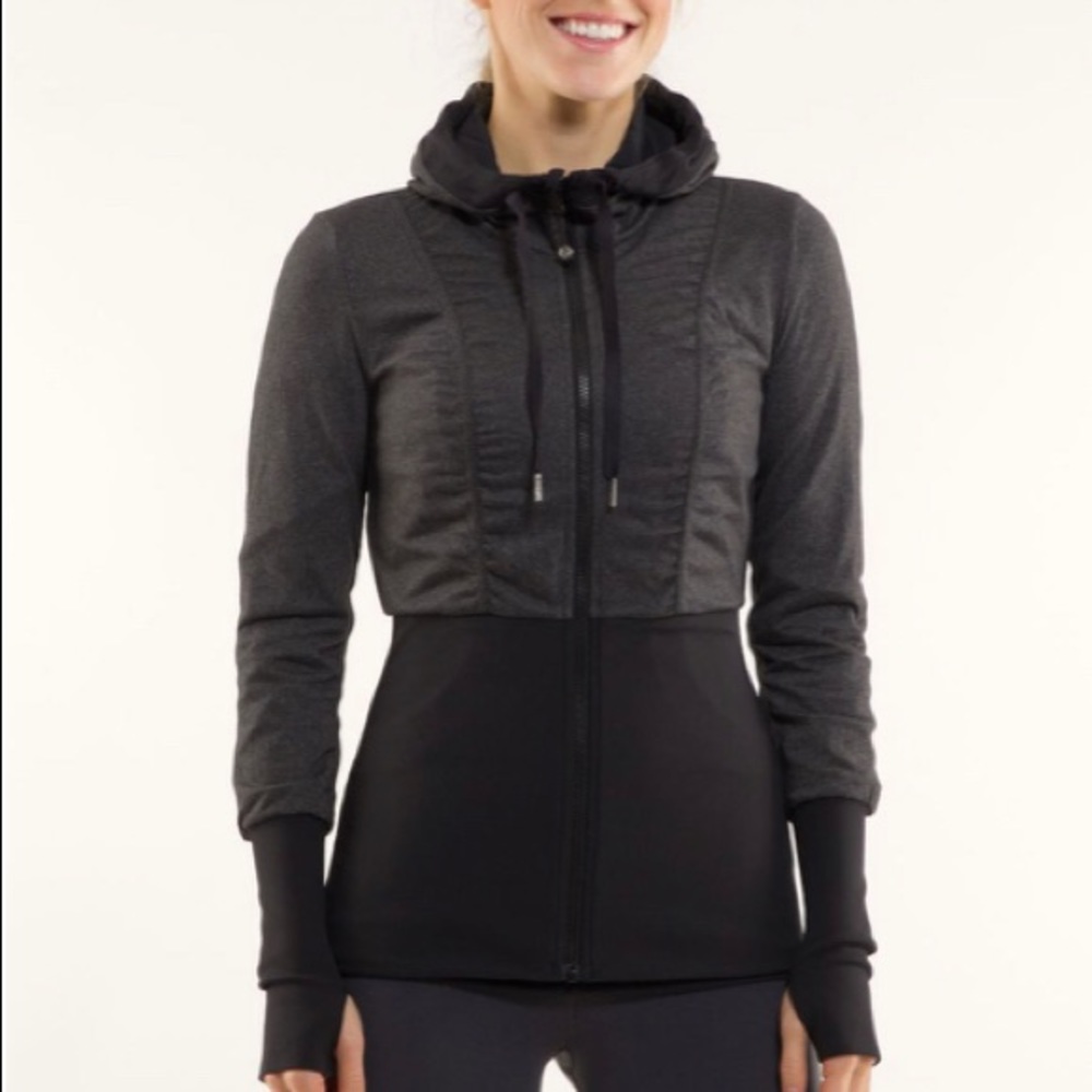 Lululemon Black & Grey Reversible Jacket - Picture 7 of 10
